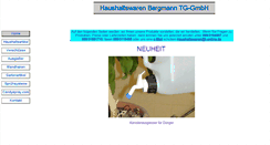 Desktop Screenshot of bergmann-tg.de